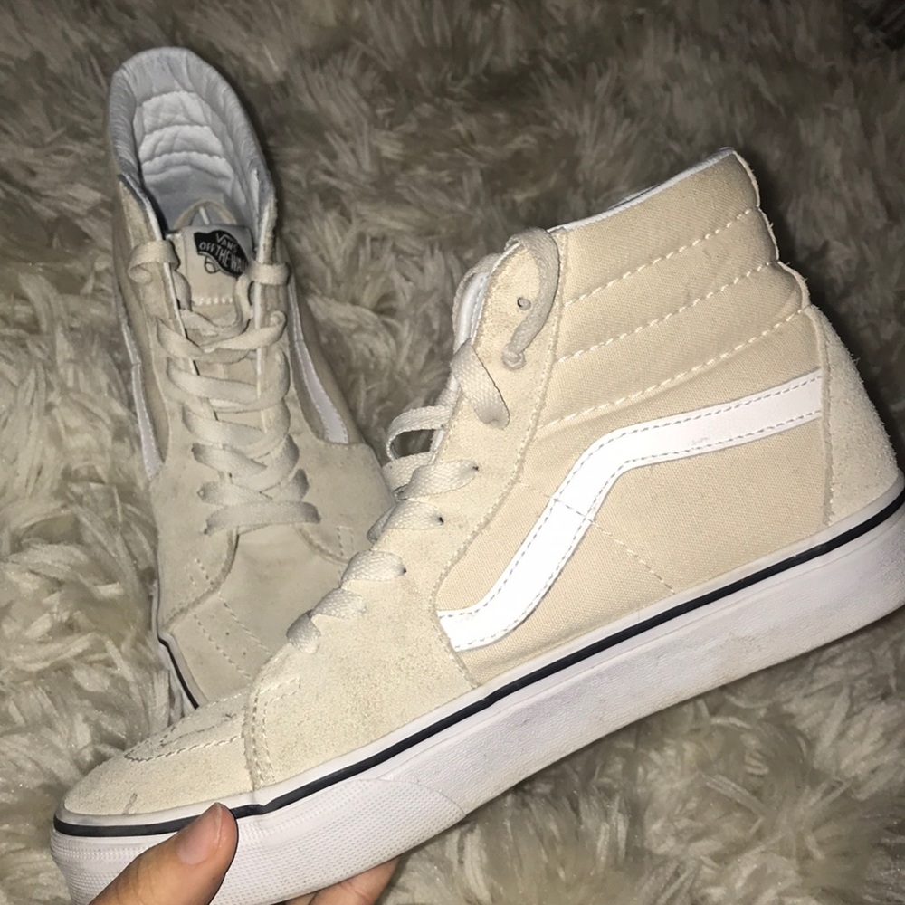 High top Off White Colored Vans